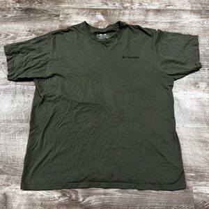 Columbia Sportswear Company Green Golden Retriever T-Shirt Size XL